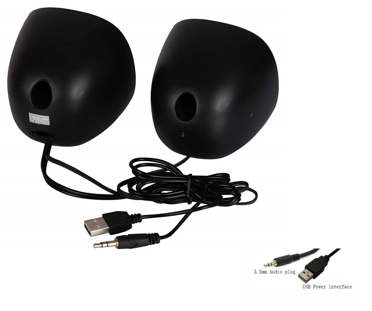 QUXXA TB-015 Portable Wired Speaker (Black)