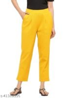 HOUSE OF LIBAAZ Cotton Flex Casual Women Pant/Palazzo/Palazzo Pant/Casual Trouser/Slim Fit Pant/Pencil Pants with Both Side Pocket