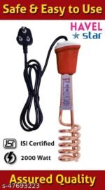 Havel Star ISI Mark Shock-Proof & Water-Proof HIS-044 Copper 2000 W Immersion Heater Rod (Water)