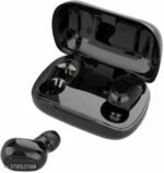 Bluetooth in Ear True Wireless Earbuds with High Bass for Music Lovers, Touch Control Earpods with HD Stereo Sound