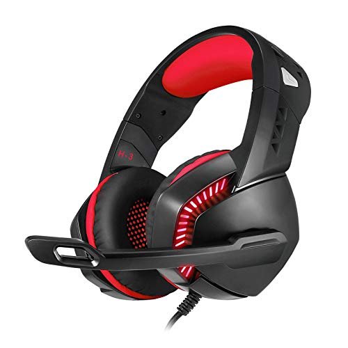 Cosmic Byte H3 Wired Gaming Headphone with Mic and LED