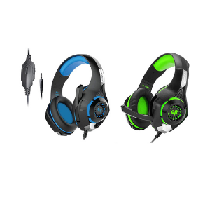 GS410 Headphones with Mic and for PS4, Xbox One, Laptop, PC, iPhone and Android