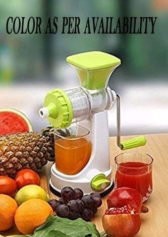 Name:Hand Juicer for Fruits and Vegetables with Steel Handle Vacuum Locking System, Juice Maker for Fruits,Juice Maker Machine, Travel Juicer for Fruits and Vegetables ( MultiColor, 1 PCS )
