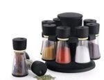Revolving 8 In 1 Spice Container With Stand