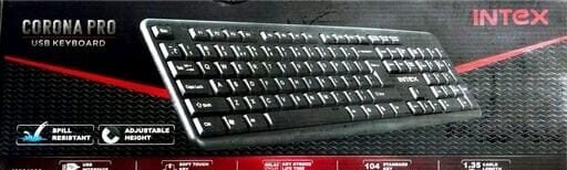 intex wired keyboard