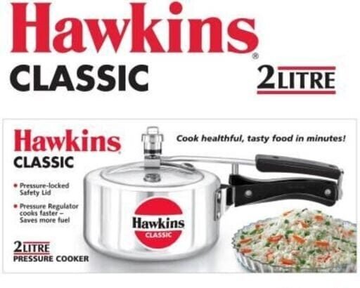 HAWKINS Classic 2 L Pressure Cooker(Aluminium)